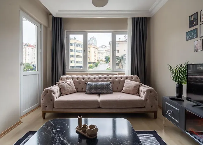 公寓 Besiktas And Sisli Luxury Flat